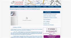 Desktop Screenshot of camfield.com